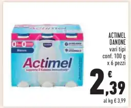 Conad ACTIMEL DANONE offerta