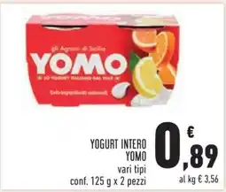 Conad Yogurt Intero Yomo offerta