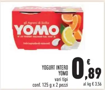 Conad Yogurt Intero Yomo offerta