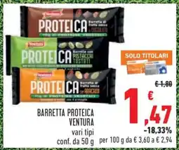 Conad BARRETTA PROTEICA VENTURA offerta
