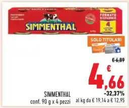 Conad SIMMENTHAL offerta