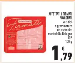 Conad Affettati I Firmati ROVAGNATI offerta