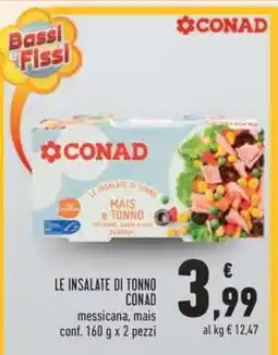 Conad Le insalate di tonno CONAD offerta