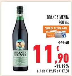 Conad BRANCA MENTA offerta