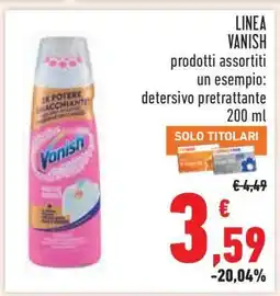 Conad LINEA VANISH offerta