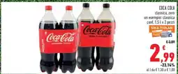 Conad Coca Cola offerta