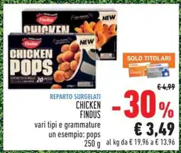 Conad CHICKEN FINDUS offerta