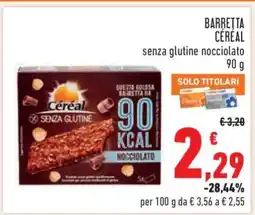 Conad BARRETTA CÉRÉAL offerta