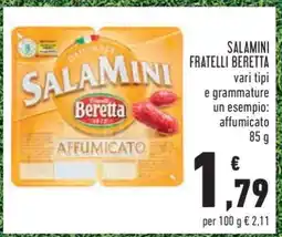 Conad Salamini Fratelli Beretta offerta