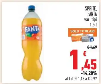 Conad SPRITE/FANTA offerta