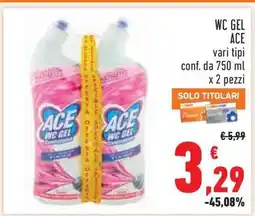 Conad WC GEL ACE offerta