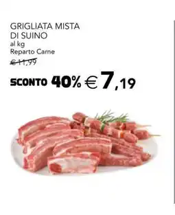 Esselunga Grigliata mista di suino offerta