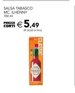 Esselunga SALSA TABASCO MC. ILHENNY offerta