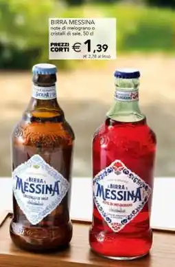 Esselunga Birra MESSINA offerta