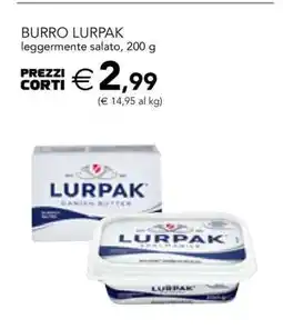 Esselunga BURRO LURPAK offerta