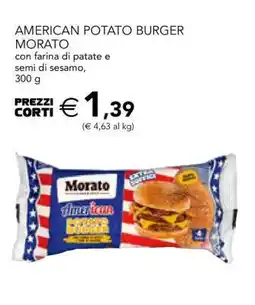 Esselunga AMERICAN POTATO BURGER MORATO offerta