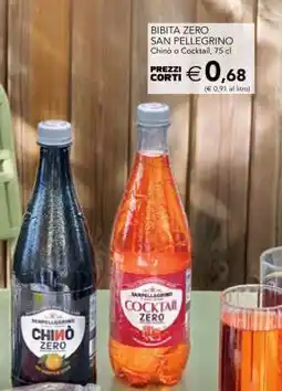 Esselunga BIBITA ZERO SAN PELLEGRINO offerta