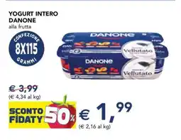 Esselunga YOGURT INTERO DANONE offerta