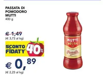 PASSATA DI POMODORO MUTTI