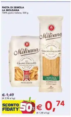 Esselunga PASTA DI SEMOLA LA MOLISANA offerta