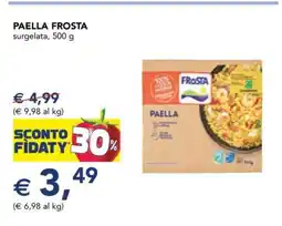 Esselunga PAELLA FROSTA offerta