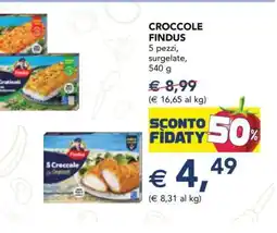 Esselunga Croccole Findus offerta