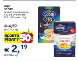 Esselunga Riso Scotti offerta