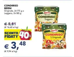 Esselunga CONDIRISO BERNI offerta