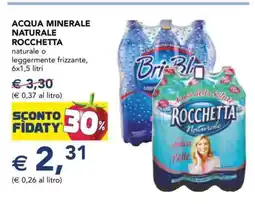Esselunga Acqua Minerale Naturale Rocchetta offerta
