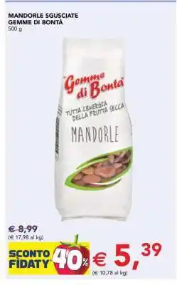Esselunga Mandorle Sgusciate Gemme di Bontà offerta