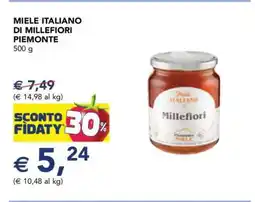 Esselunga MIELE ITALIANO DI MILLEFIORI PIEMONTE offerta