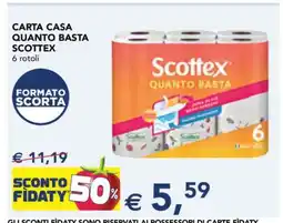 Esselunga Carta Casa Quanto Basta Scottex offerta