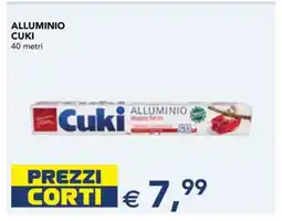 Esselunga ALLUMINIO CUKI offerta