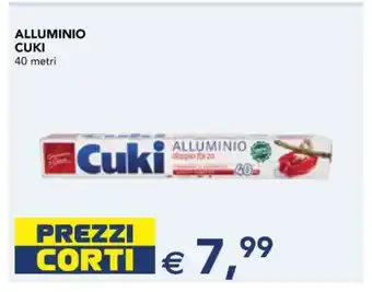 Esselunga ALLUMINIO CUKI offerta