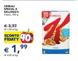 Esselunga Cereali Special K Kellogg's offerta