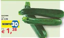 Esselunga Zucchine offerta