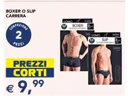 Esselunga BOXER O SLIP CARRERA offerta