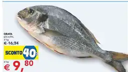 Esselunga Orata offerta