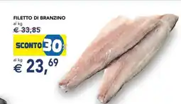 Esselunga Filetto di branzino offerta