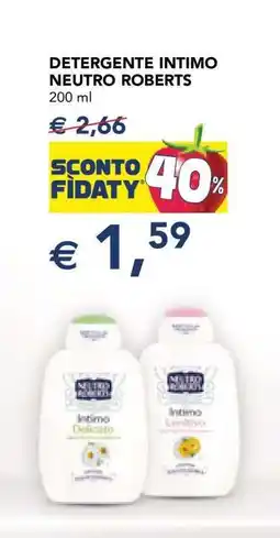 Esselunga DETERGENTE INTIMO NEUTRO ROBERTS offerta