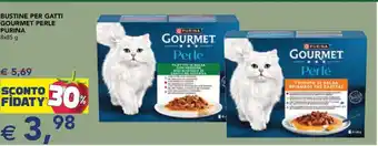 Esselunga Bustine per gatti Gourmet Perle Purina offerta