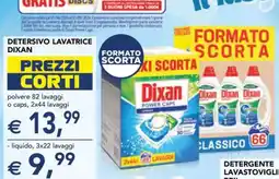 Esselunga Dixan Detersivo Lavatrice offerta