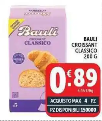 Deco Supermercati Bauli croissant classico offerta