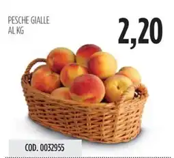 Carico Cash & Carry Pesche gialle offerta