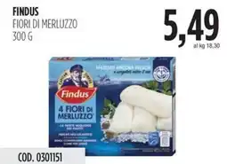 Carico Cash & Carry Findus fiori di merluzzo offerta
