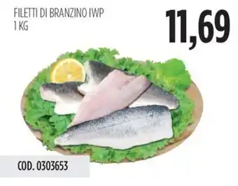 Carico Cash & Carry Filetti di branzino iwp offerta
