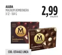 Carico Cash & Carry Algida magnum bomboniera offerta