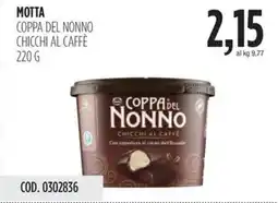 Carico Cash & Carry Motta coppa del nonno chicchi al caffè offerta