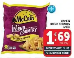 Deco Supermercati Mccain forno country offerta