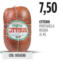 Carico Cash & Carry Citterio mortadella regina offerta